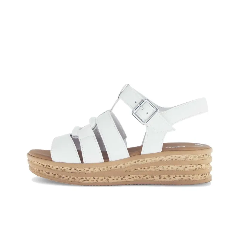 Gabor Fashion Roman Sandals 4.5cm Women's White-0