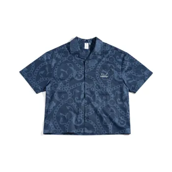 PUMA X Phantaci Co branded Series Shirt Unisex Tweed Blue