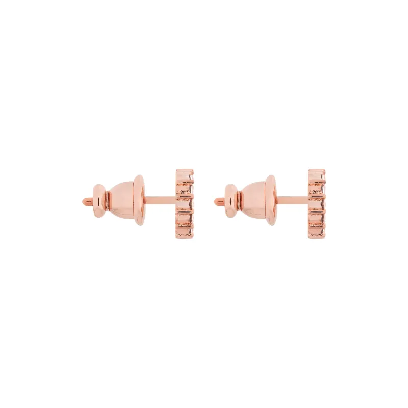 DIOR Stud Earrings Women's Rose Gold-2