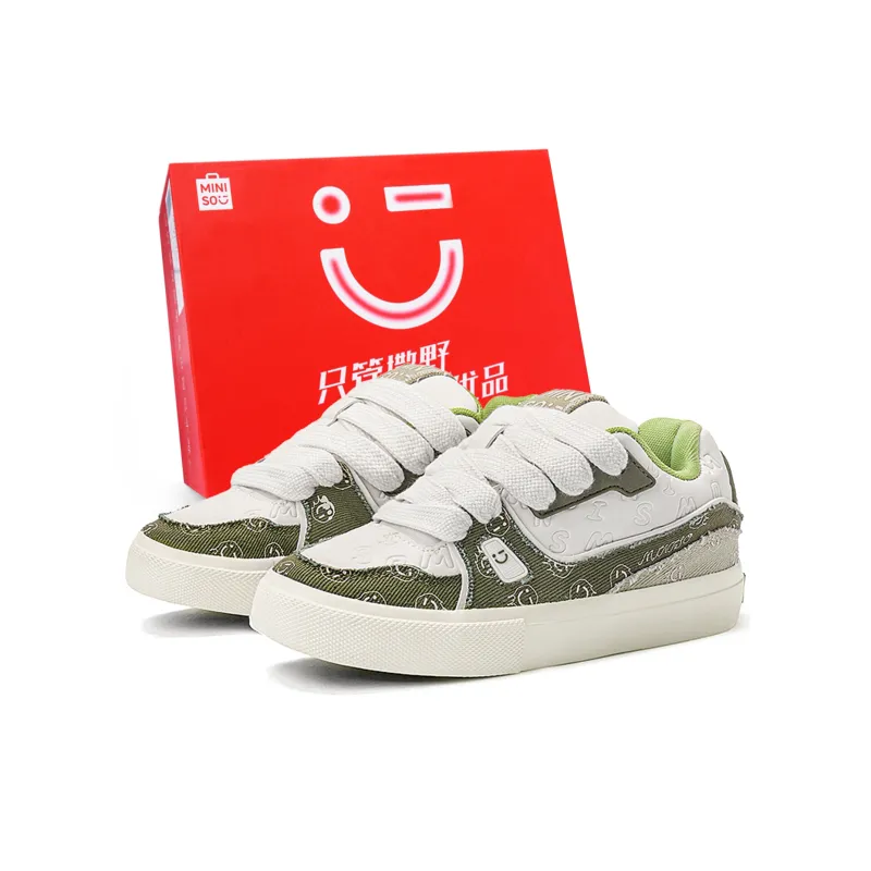 MINISO Low Top Canvas Shoes Unisex-7