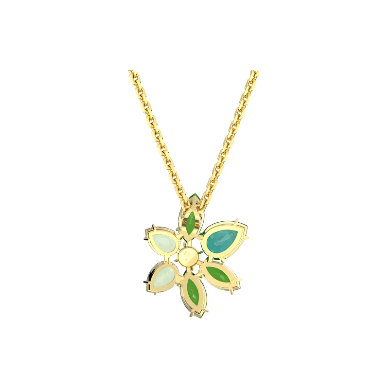 Swarovski Gema Flower-pendant Necklace-1