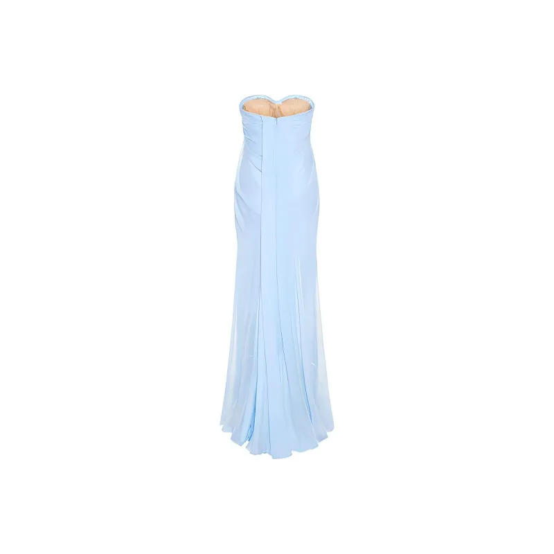 Alexander McQueen Evening Dress Women's Blue-1