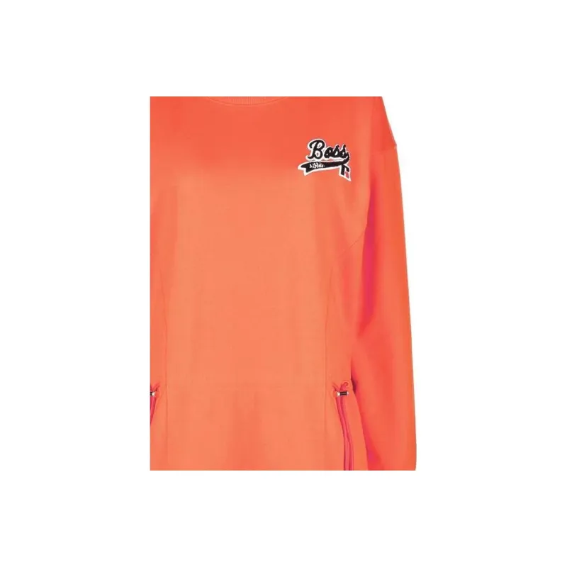 Russell Athletic X HUGO BOSS Long Sleeved Dresses Women's Orange Red-4