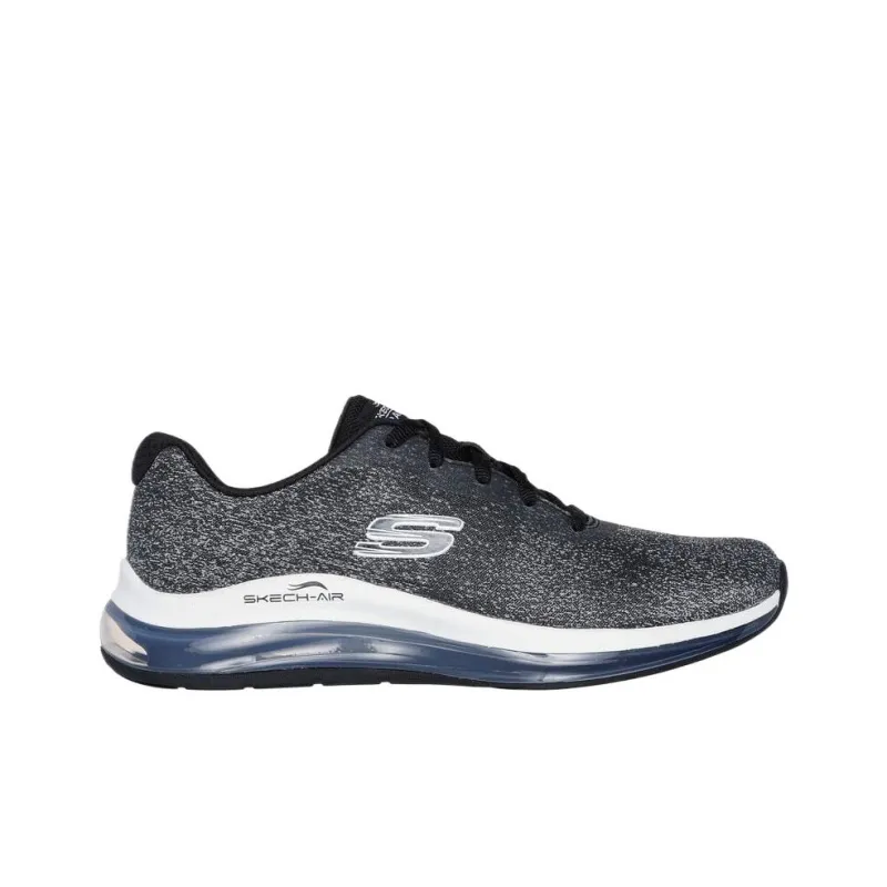 Skechers Skech Air Element 2.0 Low Top Casual Shoes Women's Black White-1