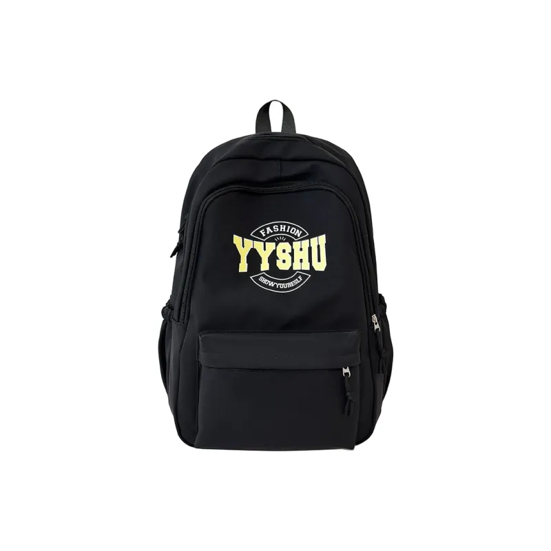 Yalu Pu Backpack Unisex White/Black/Pink/Red/Blue-7
