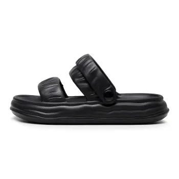Golofi Minimalist Style Squashy And Bouncy Feeling Slippers For Women's Summer Platform Home Use