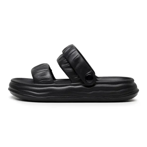 Golofi Minimalist Style Squashy And Bouncy Feeling Slippers For Women's Summer Platform Home Use