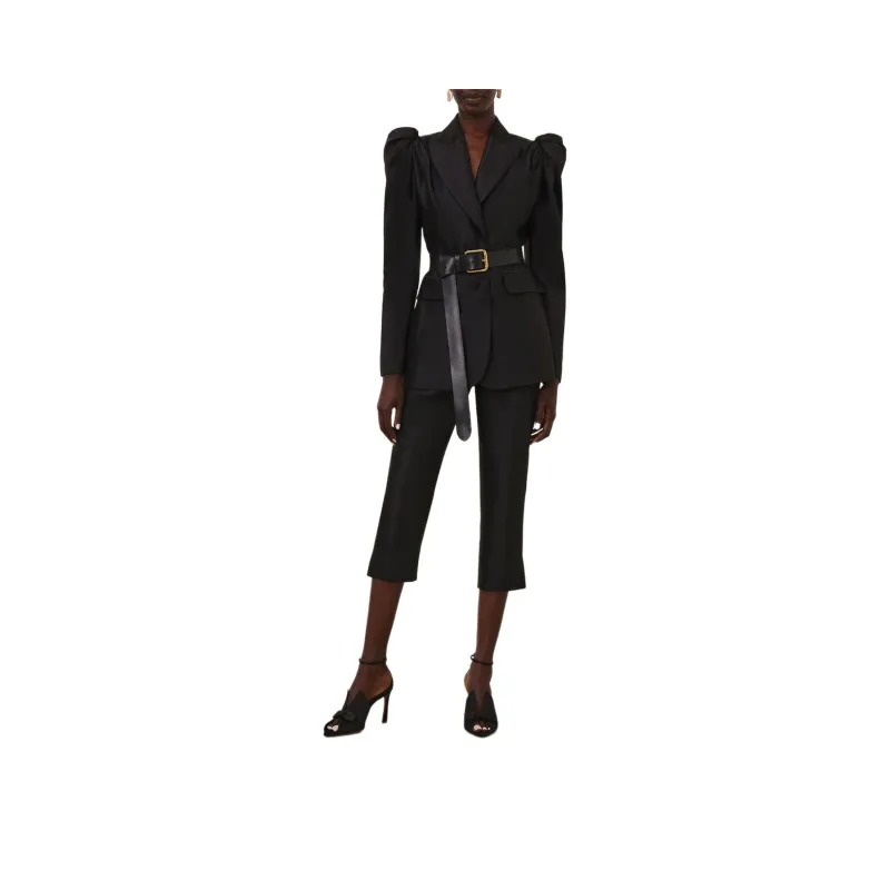 Zimmermann SS25 Casual Pants Women's Black-2