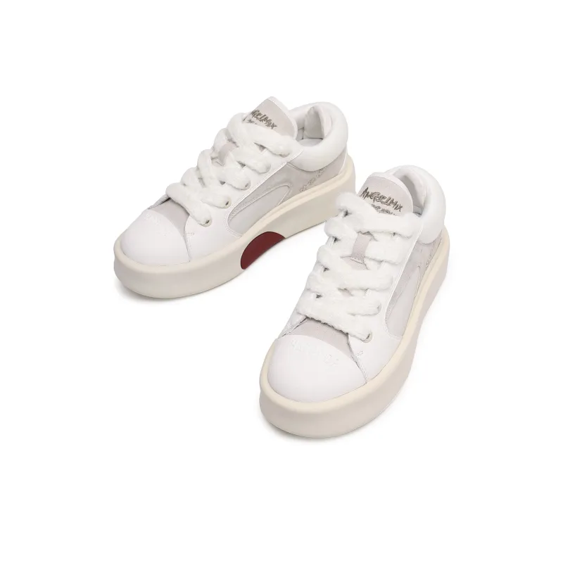 Ignition Lightweight Breathable Height Increasing Low Top Skateboard Shoes Unisex Koala Gray-6