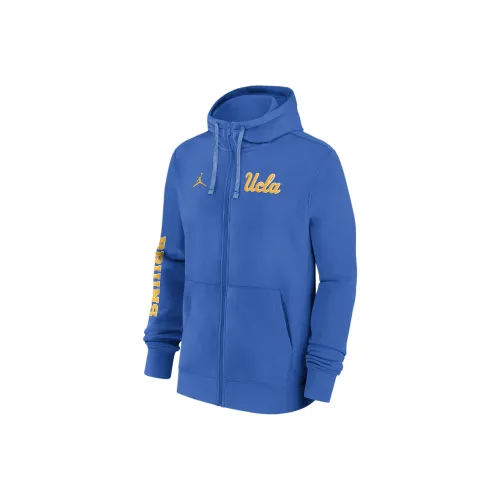 JORDAN Ucla Bruins Sideline Team Issue Men's JORDAN College Full-Zip Hoodie