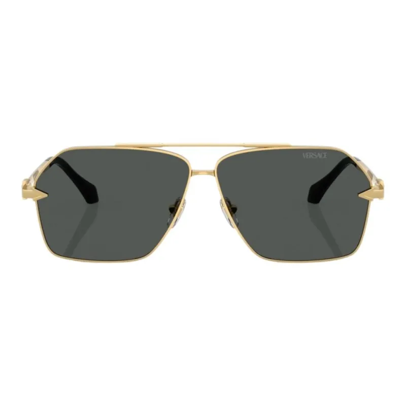 VERSACE Pilot frame Sunglasses-0