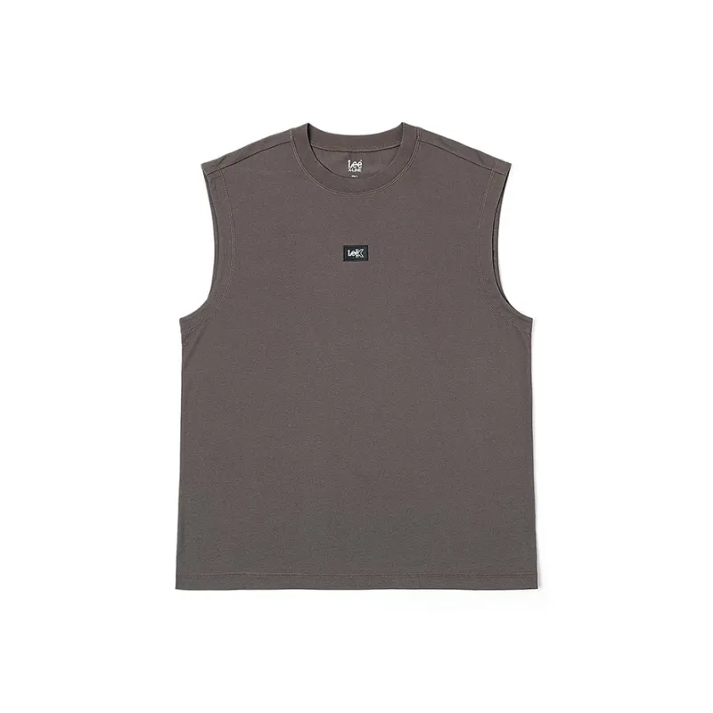 Lee Tank Tops Men Brown-0