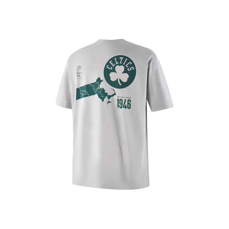 NBA Team T Shirts Unisex Light Gray-1