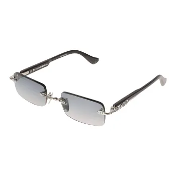 Chrome Hearts Rectangular Sunglasses Men's Black