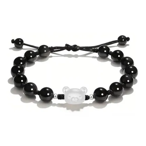 KING TAI SANG Glass Cat Eye Bracelets Unisex