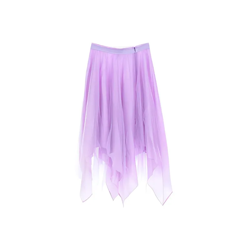 MARC LE BIHAN Casual Long Skirts Women's Orchid Purple-1