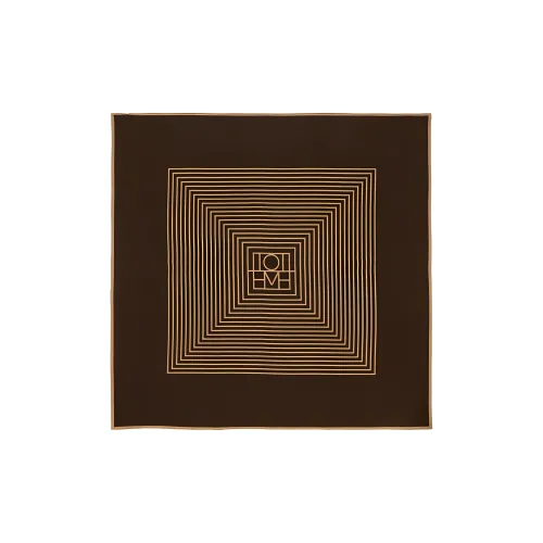 TOTEME Silk Scarves Women's Brown