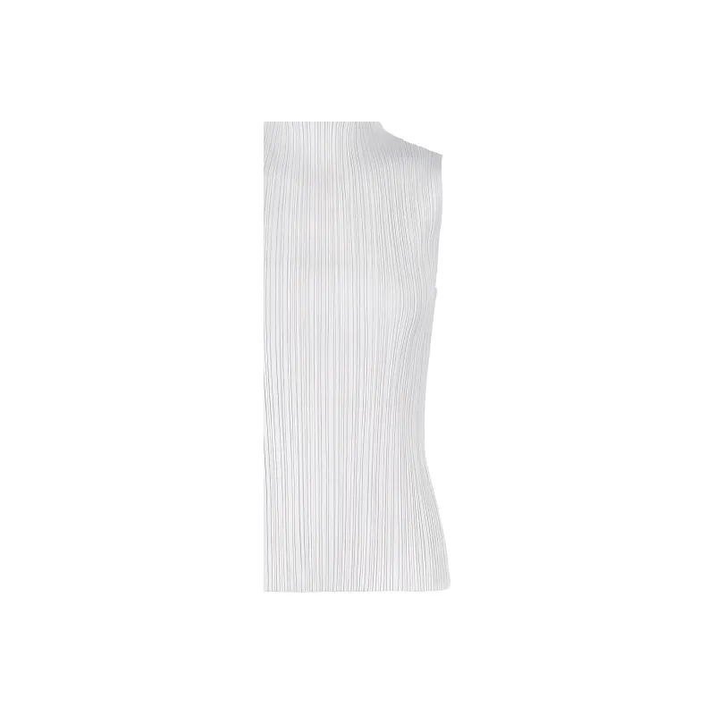 PLEATS PLEASE ISSEY MIYAKE SS22 Camisole Women's Light Gray-3