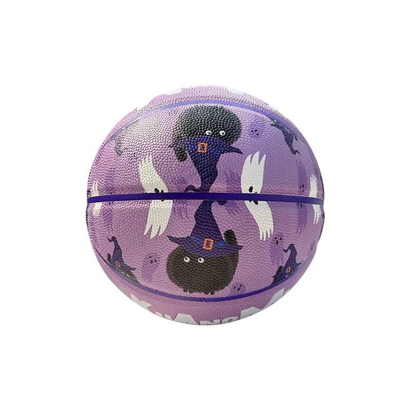 Kuangmi PU Basketball Dark Purple Size 7 Ball Training Unisex-4