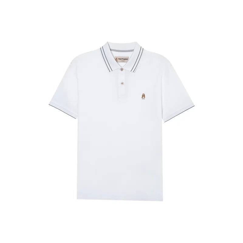 Hush Puppies Polo Shirt Men's White-0