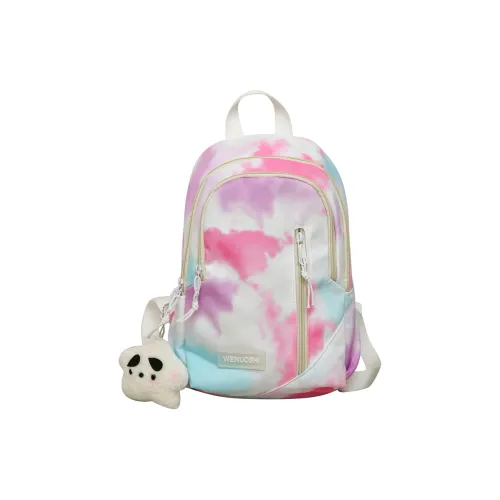 SUN EARTH &U Nylon Backpack Unisex Multicolor