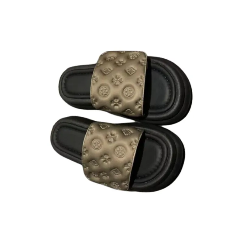 ALPLUME Slippers Black, Champagne-7