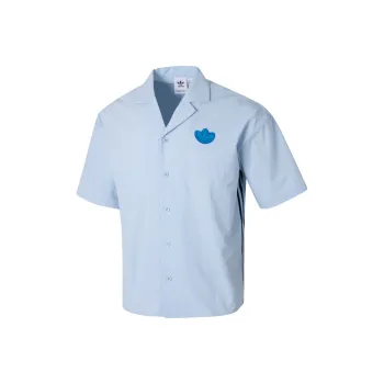 adidas originals SS24 Casual Polo Shirt Blue