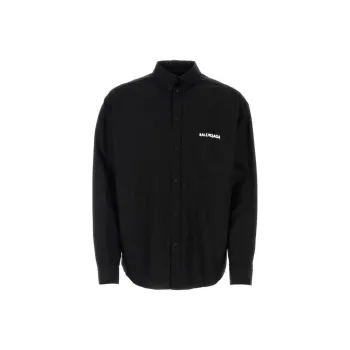 Balenciaga Shirts Men Black
