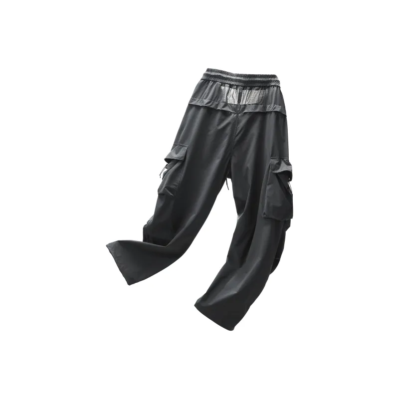 GNOMESHGH Casual Pants Unisex Cloud Gray-11