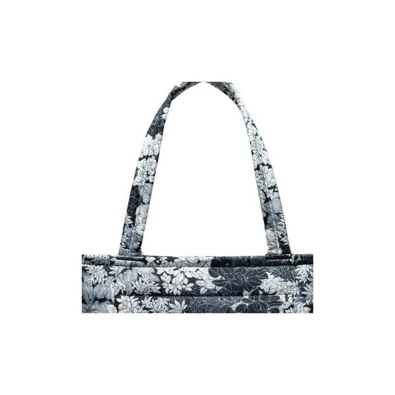 Herschel Recycled Fabric One Shoulder Handbag Unisex Mosaic Black-4