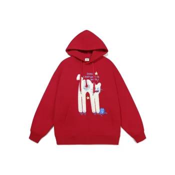 Guuka Sweatshirts Unisex Red