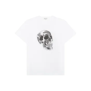 Alexander McQueen Graphic Printed Crewneck T Shirt