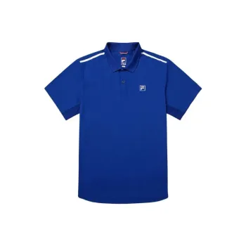 FILA Polo Shirts Unisex Blue
