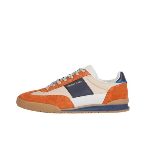 Paul Smith Dover Low Top Casual Shoes Men's Orange