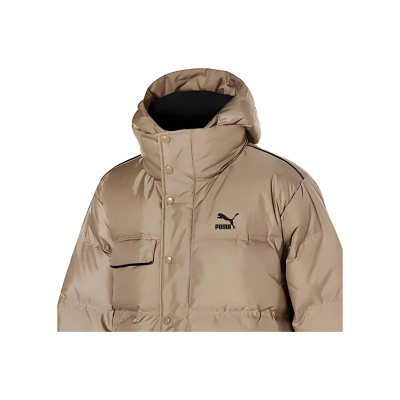 PUMA Down Jackets Unisex Brown-2