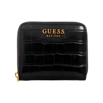 GUESS Artificial Leather Wallet Small Size Women's Black