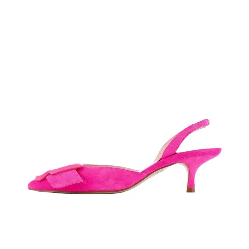 Sophia Webster Blair Slim Heel High Heels 4cm Women's Bright Pink