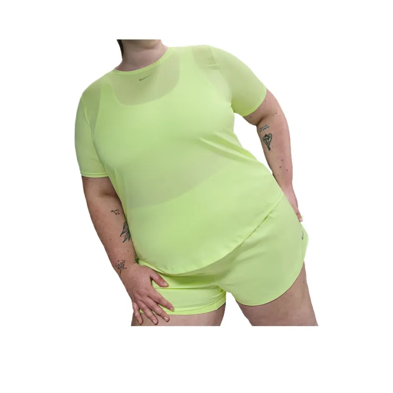 Nike Dri Fit Regular T Shirt Women's Yellow 701-2