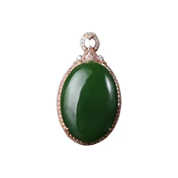 Yisheng Jewelry Hetian Jade Pendants Jasper Unisex
