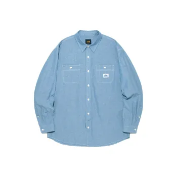 Lee Shirts Men Indigo