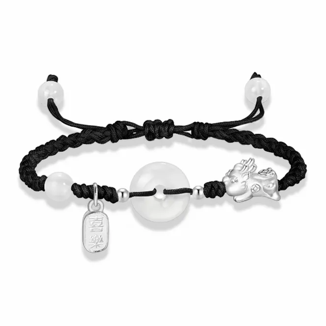 CHINA GOLD Sterling Silver Bracelets Unisex-10