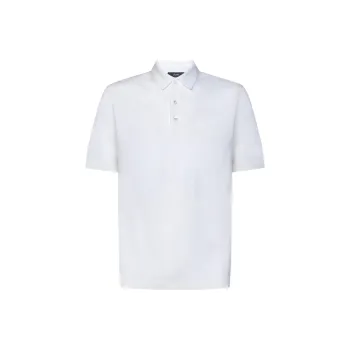 HERNO Short Sleeved Knitted Polo Shirt