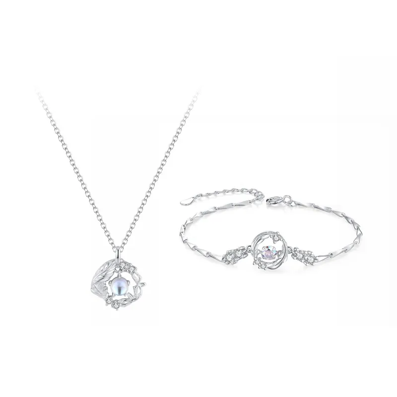 CHINA GOLD 925 Sterling Silver Necklaces Women's-4