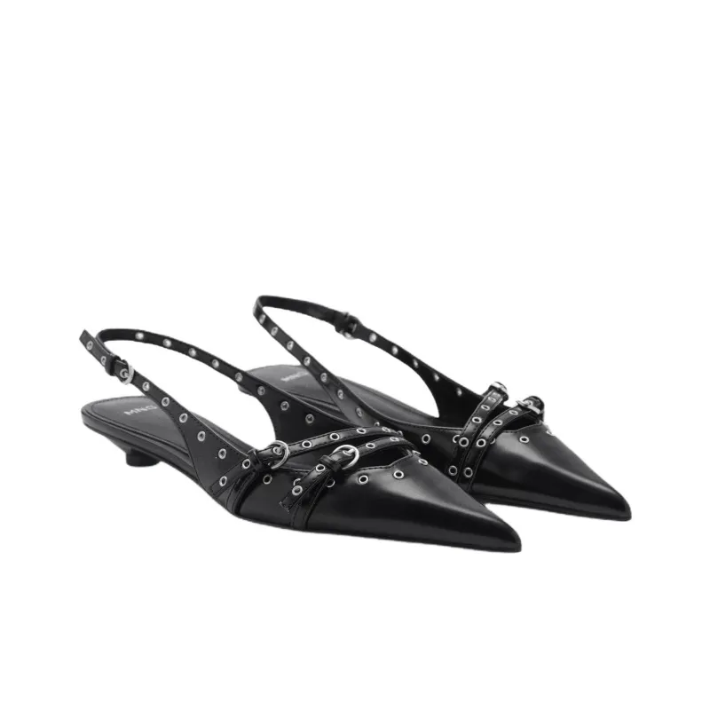MANGO Irregular Heel High Heels Women's-1