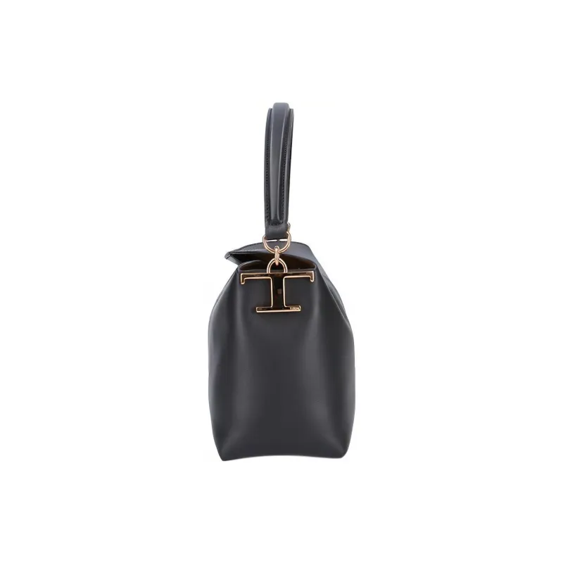 TOD'S Calfskin Handbag Women's Black-2