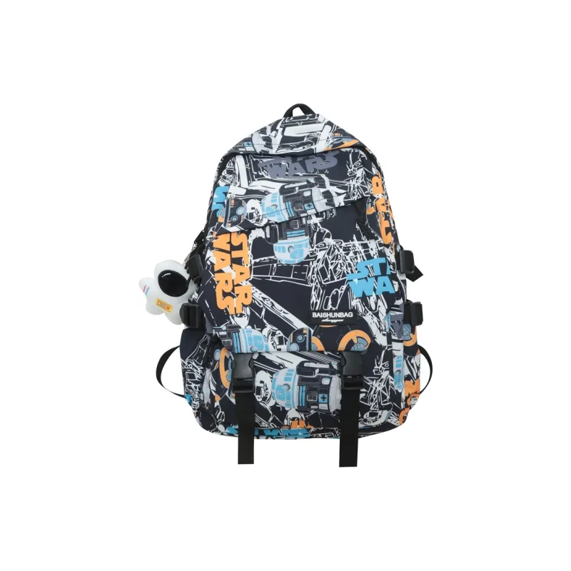 SUN EARTH &U Nylon Backpack Unisex Multicolor-12