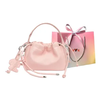 Yalu PU Handbag Regular Women's Black/Yellow/Pink/Light Blue/Ecru