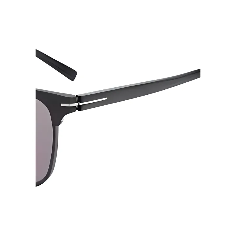 TUMI Metal Oval Sunglasses Men's Black-2