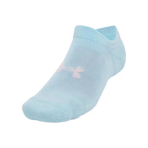 Under Armour Essential Ankle Socks Unisex 1 Pack Blue Pink