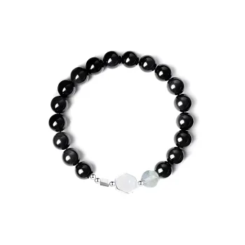 Teddy Bear Collection Obsidian Bracelets Unisex